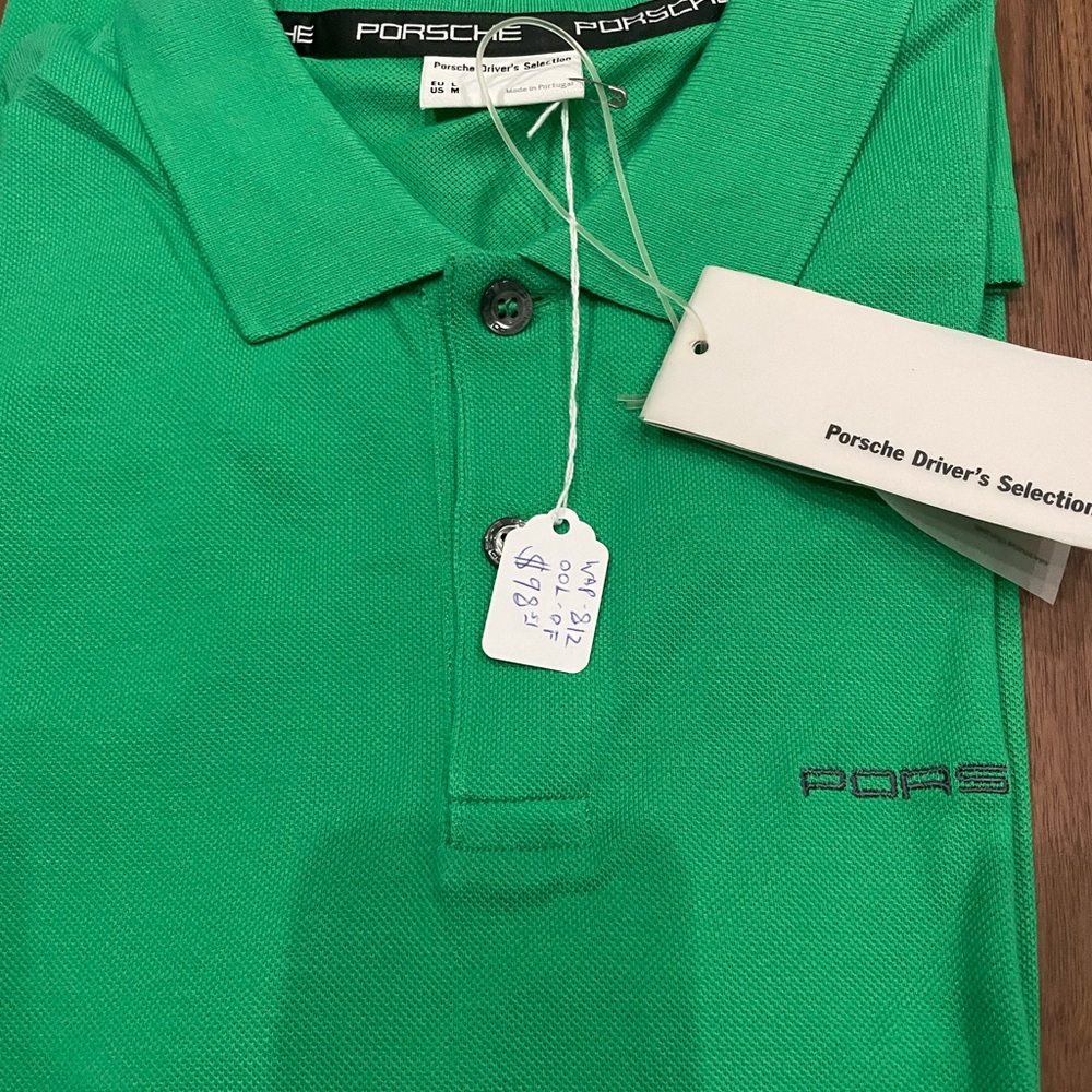 Green Porsche Polo Shirt